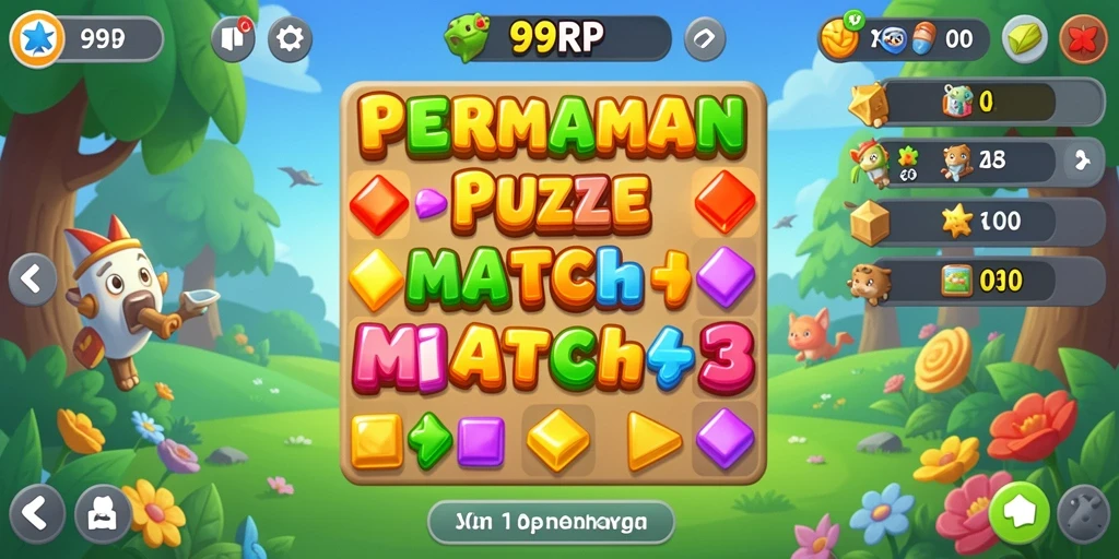 Screenshot gameplay 99RP yang seru dan penuh warna.