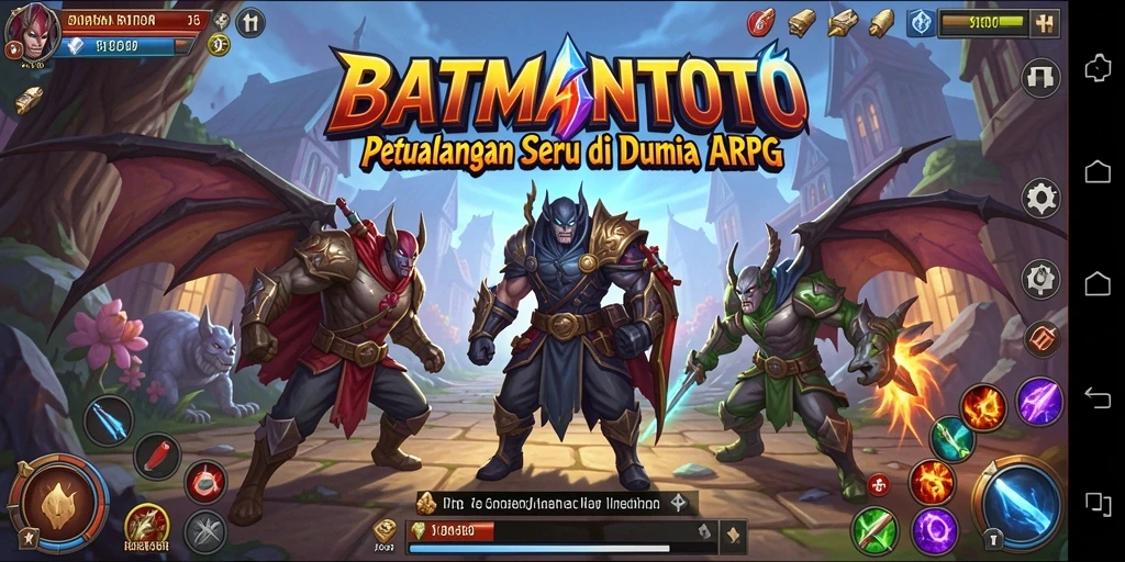 Tangkapan layar dari gameplay seru BATMANTOTO yang penuh aksi.