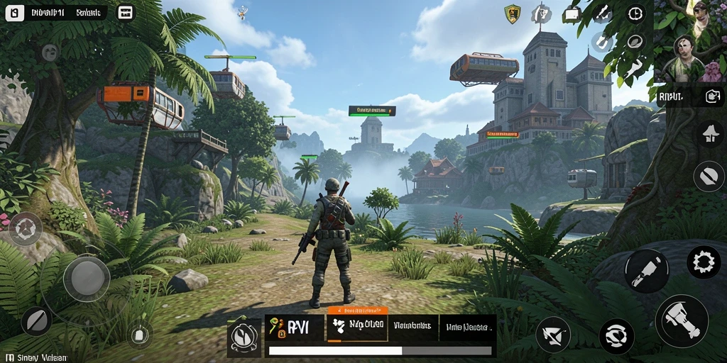 Tangkapan layar RPVIP1 menampilkan gameplay simulasi yang mendalam dan interaktif.