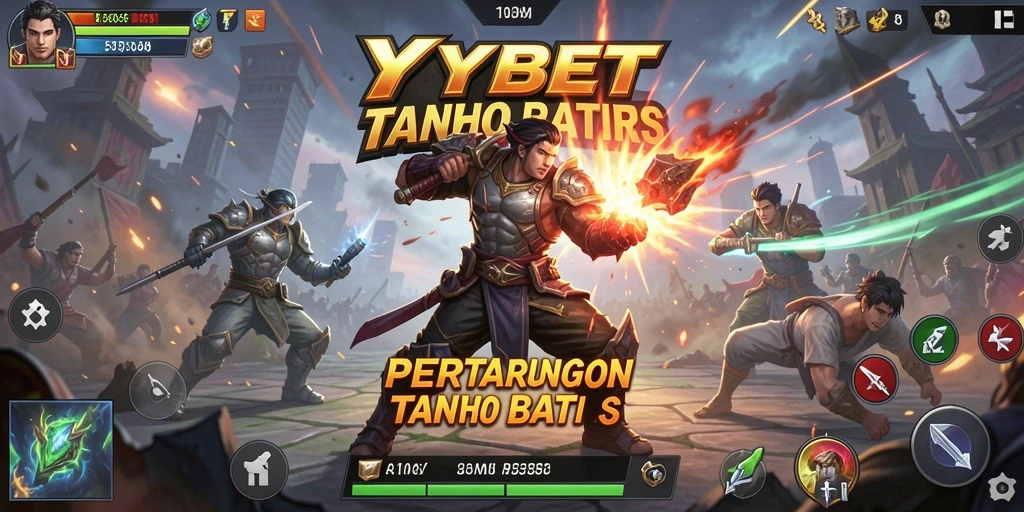 Screenshot menampilkan aksi seru dan karakter keren dalam YYBET.